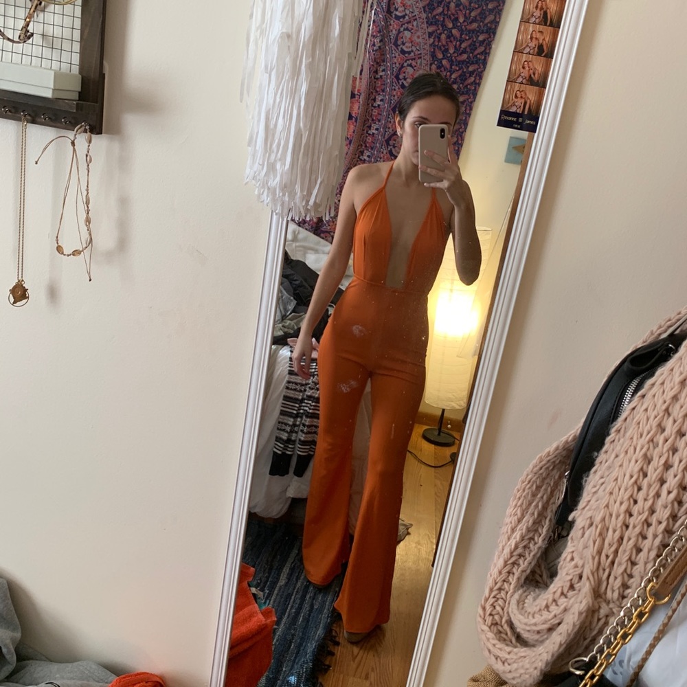 Orange jumpsuit
